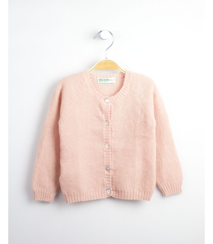 CHAQUETA CASHMERE ROSA