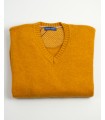 SUÉTER GRUESO PICO MEZCLA LAMBSWOOL AMARILLO