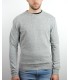 SUETER REDONDO MEZCLA CASHMERE GRIS CLARO