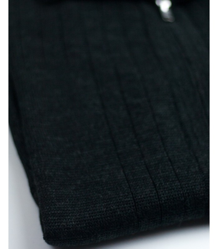 CARDIGAN MERINO WOOL BLEND DARK GREY